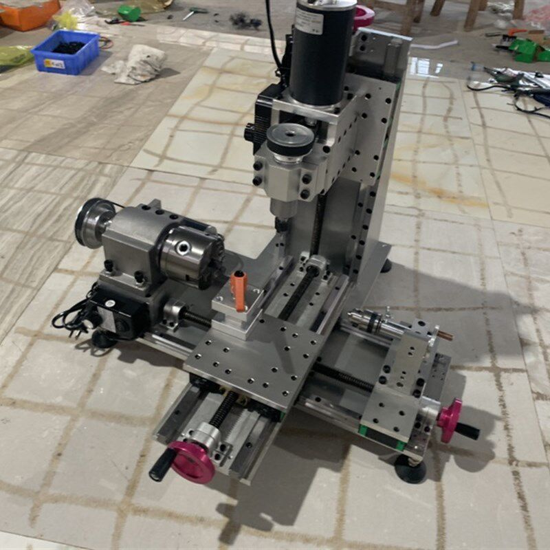 小型车铣钻一体 能车能铣 车床T 铣床 钻床