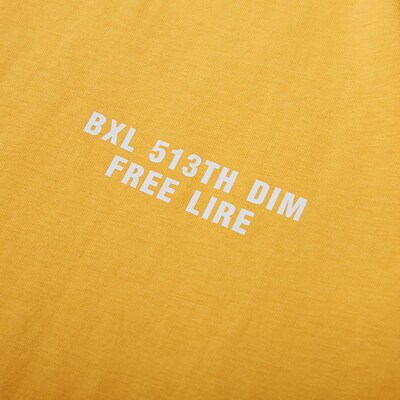 夏天黄色T恤e男大码2023新款 柠檬黄200 300斤超级大号半截袖XXXX