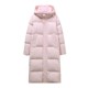 女神保命长款 过膝羽绒棉袄女冬2024年新款 超P好看甜美学院风面包
