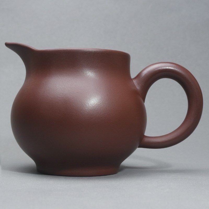 宜兴紫砂公道杯茶壶功夫茶具茶道B茶漏配件原矿紫泥特大容量公道