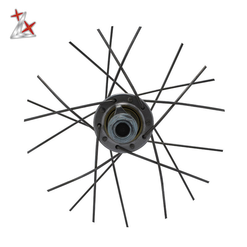 14寸折叠自行车轮组铝合金单层车圈V刹单M速小轮径车圈轮圈轮毂