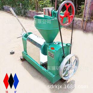大豆菜籽榨油机螺旋三级压榨机电动核桃出油机两项电花生榨油机
