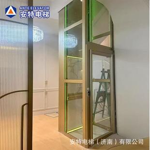 家用电梯二层三层四层五层别墅室内液压简易升降曳引观光电梯