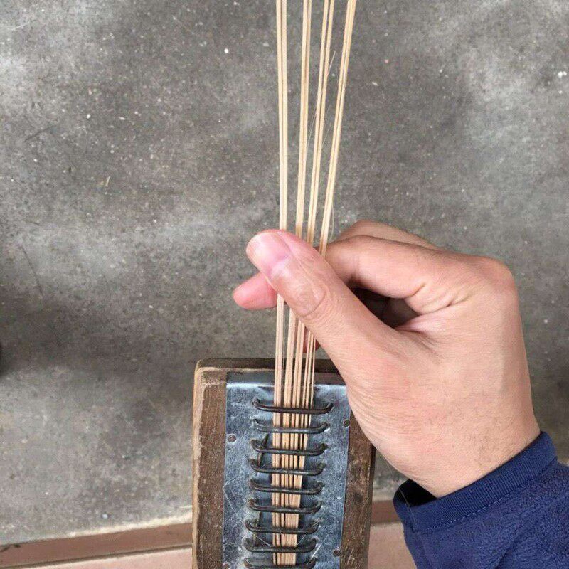 竹片拉丝器 刨香骨器 土香签机手工开丝刀开香骨做锅刷Y风筝竹骨