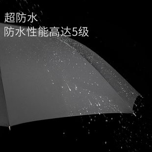 左都雨伞大号自动伞男简约晴雨两B用超大长柄伞直柄双人学生抗风