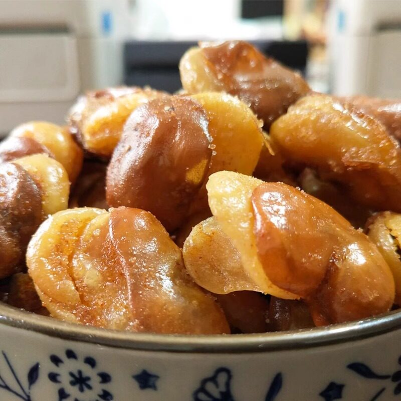 新货兰花豆上架五香味兰花蚕豆休闲零食炒货小吃蚕豆