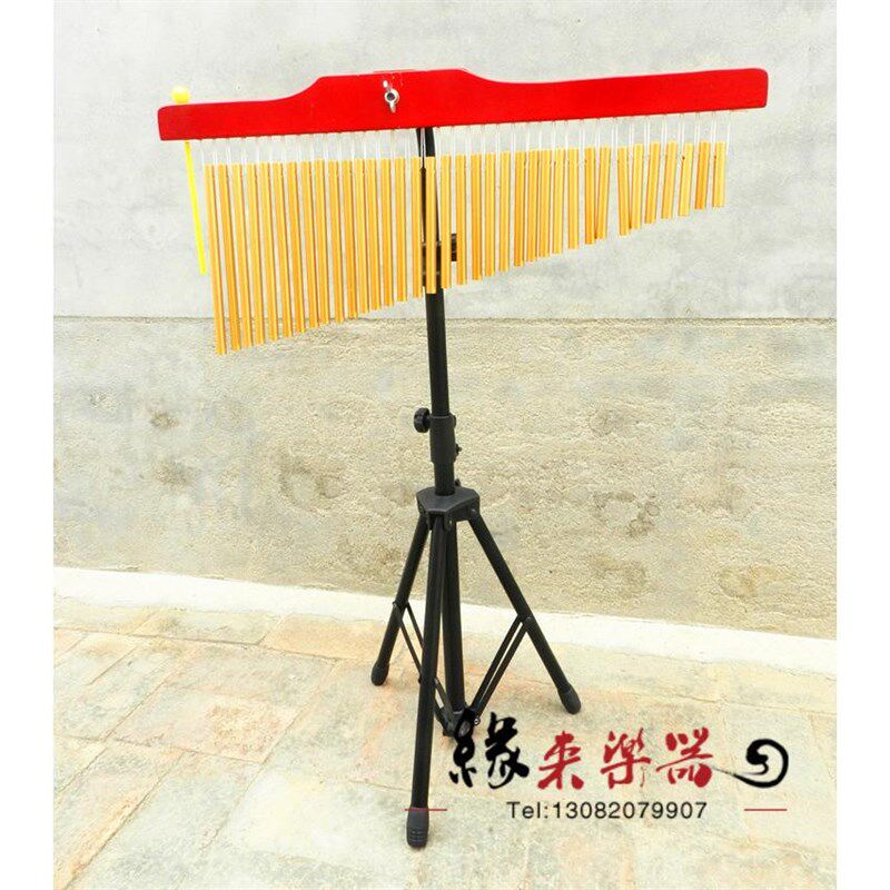 包邮36音风铃 风铃 音树 B乐队伴奏风铃 打击乐器 带支架