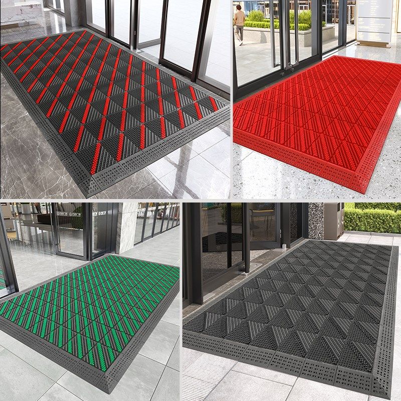 室外防滑地垫入户门进门大门口脚垫塑料拼接门垫户外X防水商用地,居家布艺,入户地垫,淘宝优惠券,粉丝福利购,淘宝优惠卷