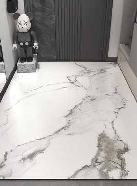 入户门地垫进门门口脚垫pvwc皮革防滑防水可擦免洗垫子地毯可定制