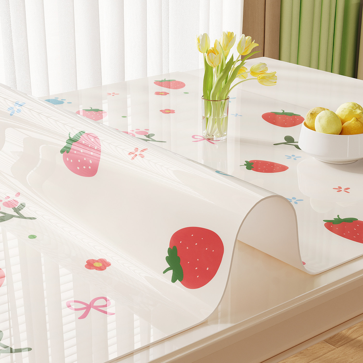 桌布防水防油免洗防烫pvc软玻璃餐桌垫子轻奢高级感新款茶几桌垫,居家布艺,桌布,淘宝优惠券,粉丝福利购,淘宝优惠卷