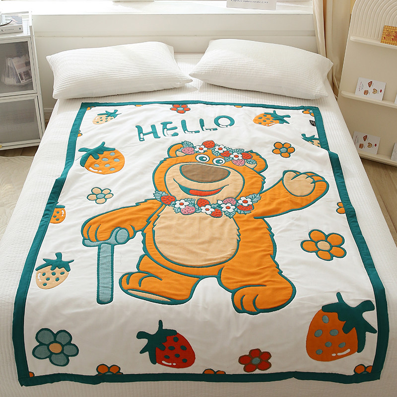 十层纱布毛巾被儿童毯子被子夏季宝宝婴儿午S睡盖毯棉纱夏凉被,床上用品,休闲毯/毛毯/绒毯,淘宝优惠券,粉丝福利购,淘宝优惠卷