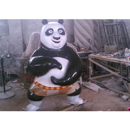 供应景观透明雕塑制作/动物人物卡通雕塑/玻璃钢卡通雕塑摆件