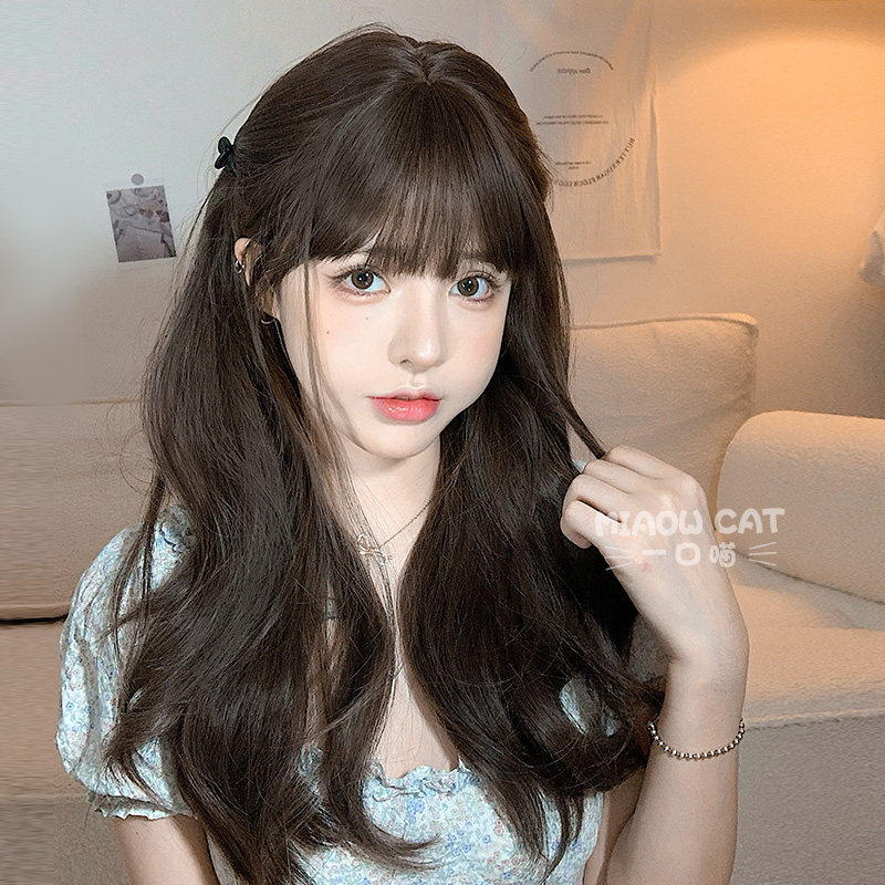 一口喵假发女日常网红长卷发lolita自然逼真新款假头发jk全头套,美发护发/假发,日常整顶假发,淘宝优惠券,粉丝福利购,淘宝优惠卷