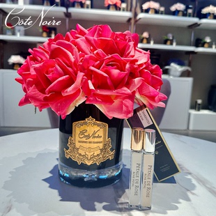 Noire香氛永生花13朵玫瑰 Cote 仿真花七夕礼盒扩香卧室香薰摆件