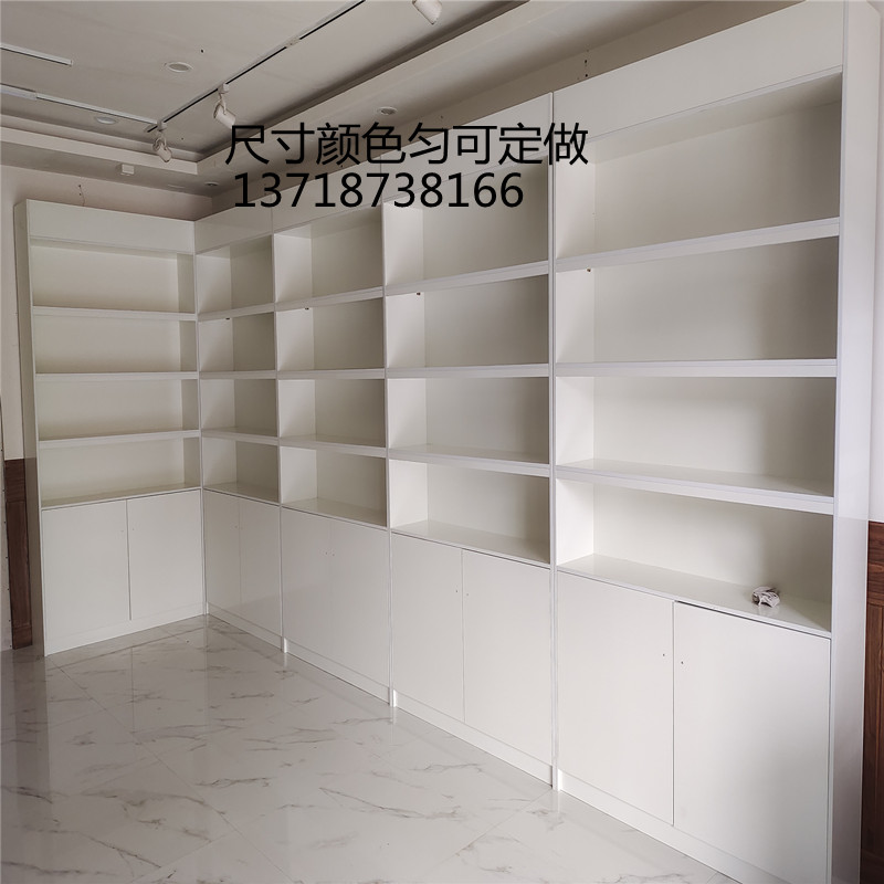 精品货架红酒白酒展示柜烟酒展柜超市多宝阁实木质货架陈列柜货柜