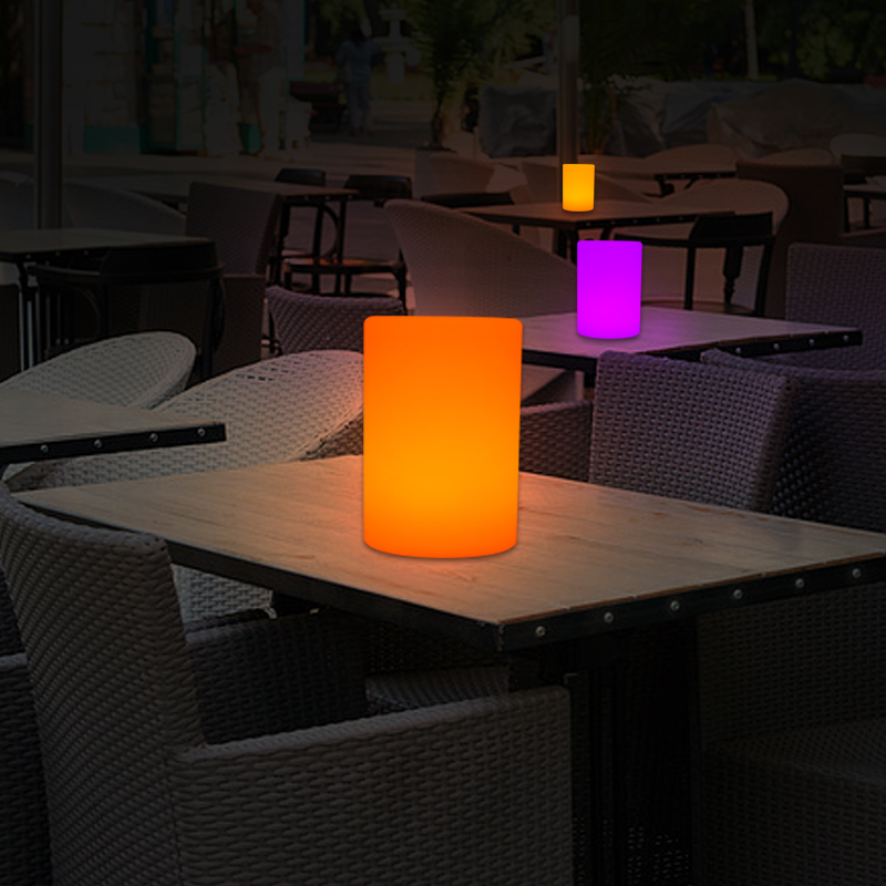 酒吧氛围小夜灯遥控拍拍充电led蛋形圆柱方形小夜灯卧室睡眠灯