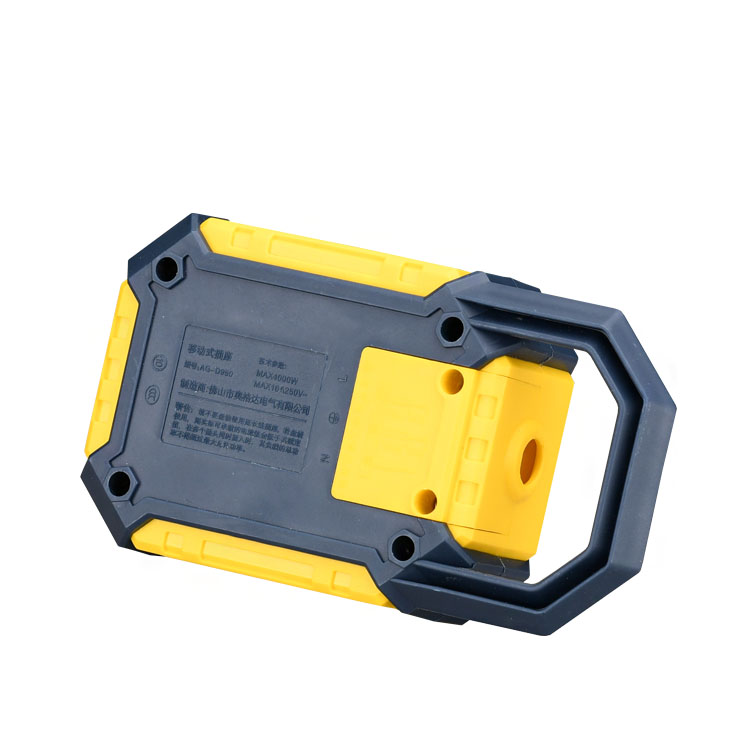 带灯插板不带线多功能家用防摔插座无线摔不烂大功率16A排插手提