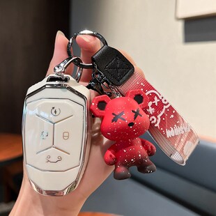适用领克03钥匙套领克01车钥匙包领克02车钥匙套壳扣21款可爱男女