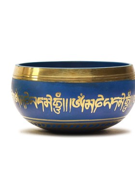 梵木果颂钵尼泊尔颂钵铜钵佛音碗磬钵冥想钵钵盂转经碗唱歌碗摆件