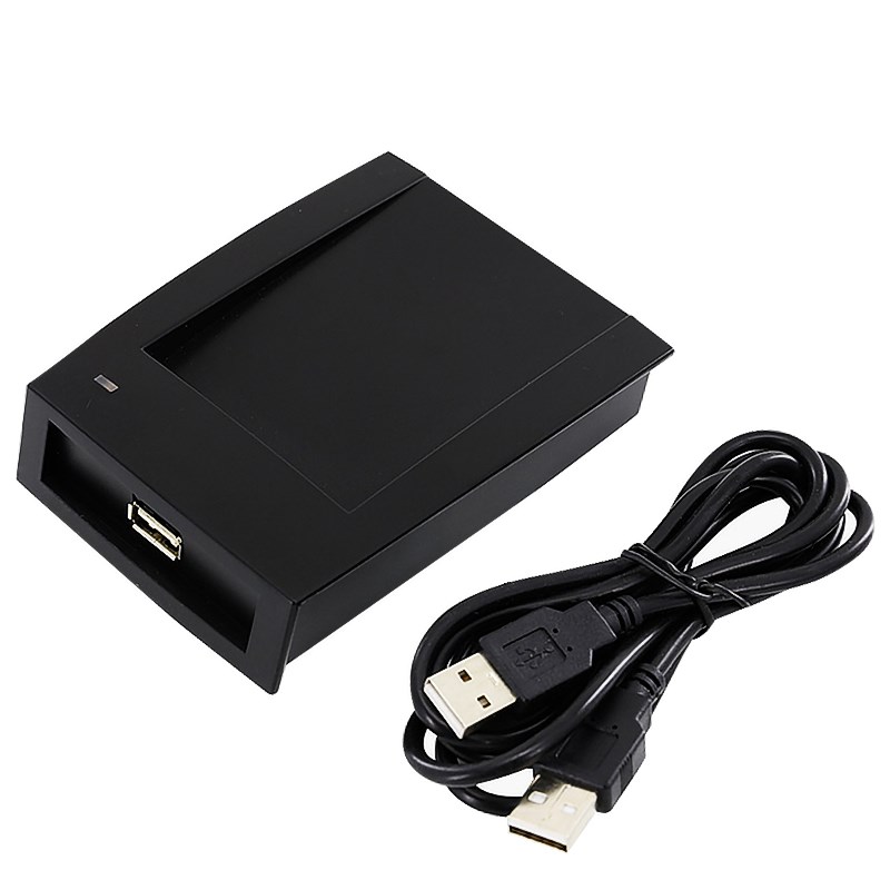 安将军门禁系统发卡器门读卡器ID/IC发卡机免驱动USB门禁卡读写器