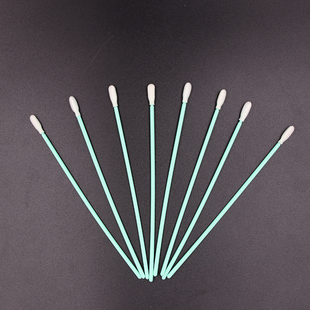 100支装 UV喷头喷绘机净化海绵无尘布棉签 包 擦拭棒 无尘棉签