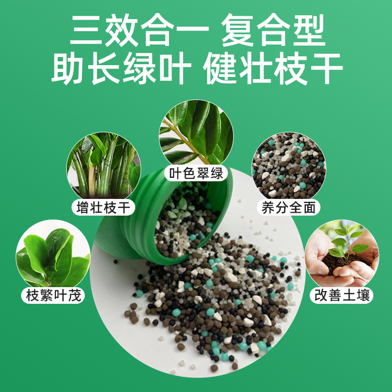 金钱树肥料专用肥摇钱树叶麪肥营养液发财树盆栽复合家用有机花肥