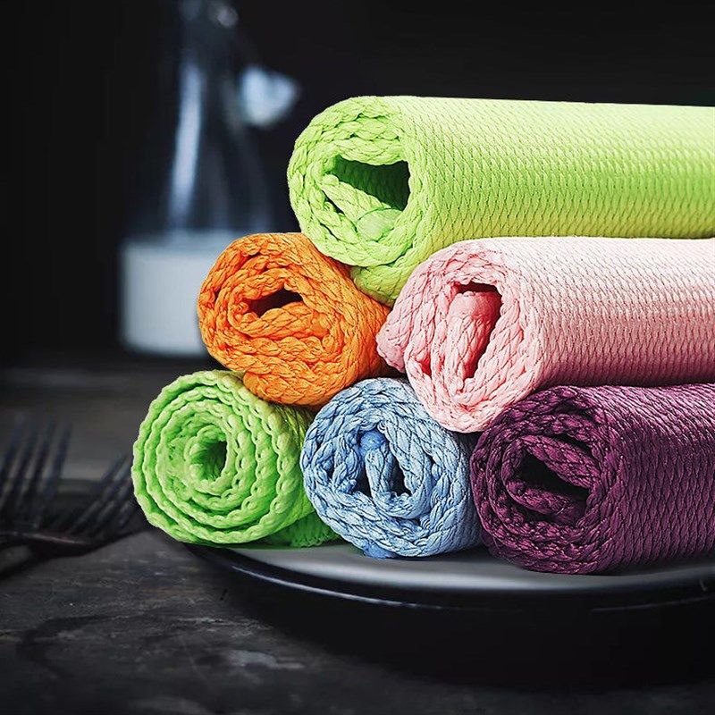 无水印加厚吸水鱼鳞抹布不易掉毛擦玻璃神器清洁毛巾,家庭/个人清洁工具,抹布,淘宝优惠券,粉丝福利购,淘宝优惠卷