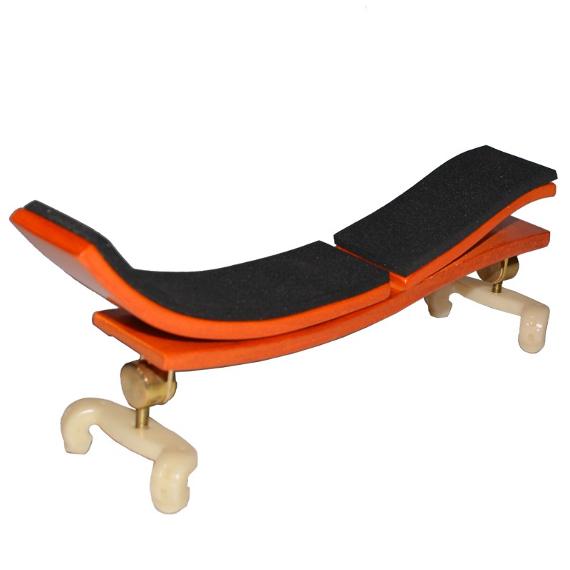 新款1/8-4/4小提琴12英寸-16.5英寸中提琴可调实木肩托肩垫多方位