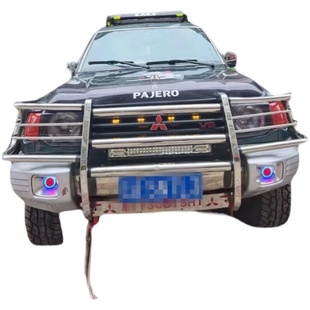 透镜爆闪雾灯 恶魔眼日行灯 汽车汽车改装 猎豹黑金刚天使眼雾灯