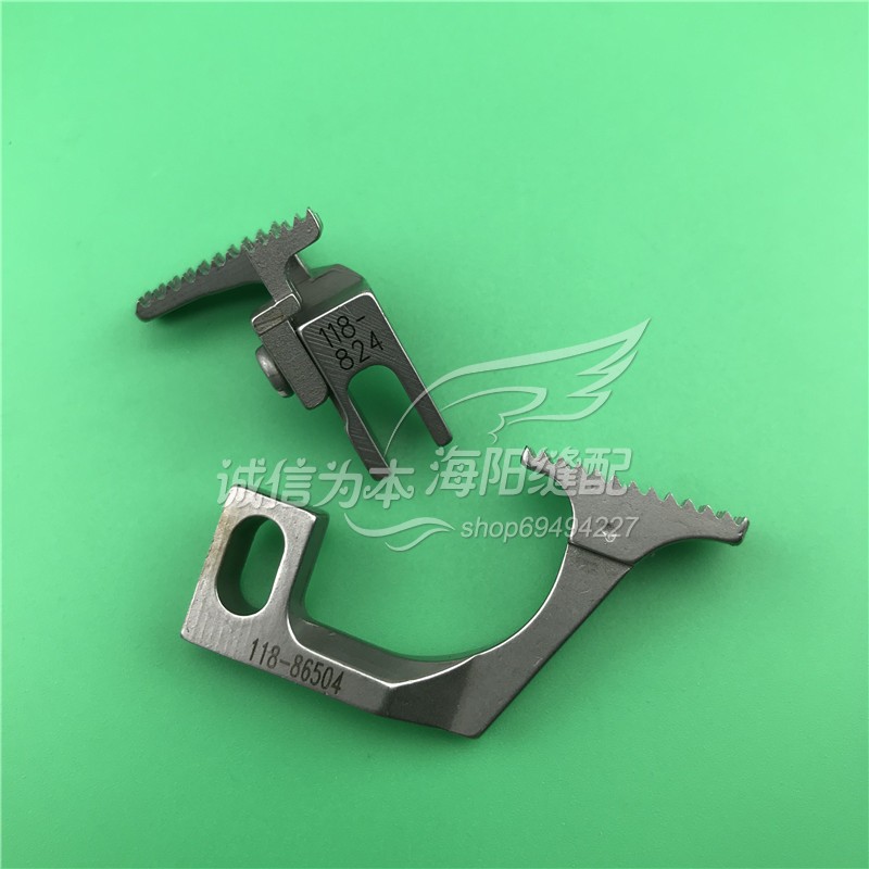 重机6700/6714款包缝机拷边机四线针位 针板 压脚 牙齿 针头 针古