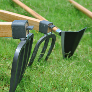 凯资kazz花锄户外长锄农用园林园艺工具除草锄草种菜木柄农具锄头