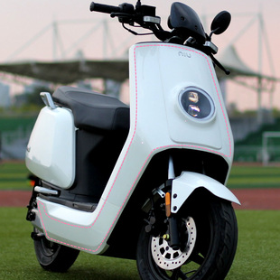 虚线车贴缝纫针迹个性创意线条贴纸电动摩托车机车装饰车身改装贴