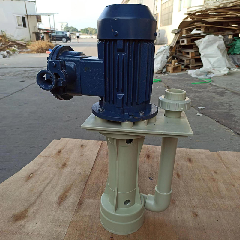 防爆液下泵立式方盘PP塑料耐腐蚀耐酸碱离心泵槽内泵废气塔喷淋泵