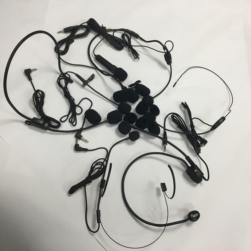 小话筒蜜蜂专用咪棉咪球通用耳麦棉扩音器海绵套防喷罩麦克风包邮