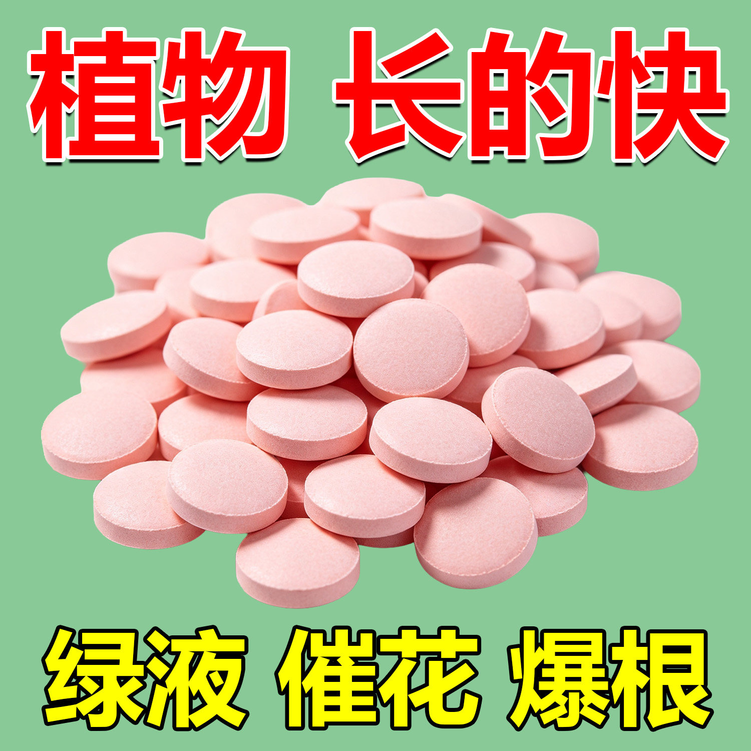 植物养护片缓释型肥料片氮磷钾绿植种花养花家用果蔬盆栽营养液