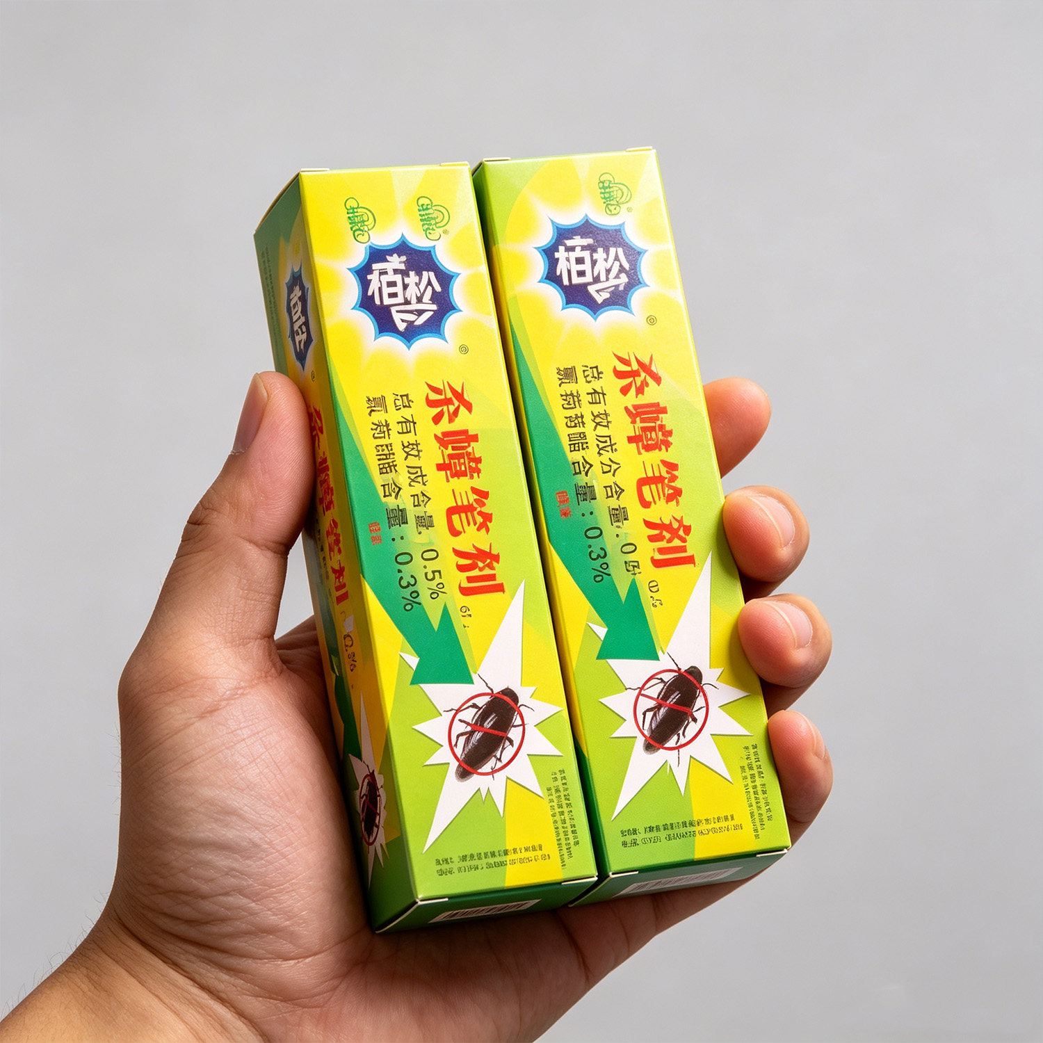 蟑螂笔神奇药笔杀蟑笔剂室内蚂蚁药灭蟑螂跳蚤双杀虫剂全窝家用端