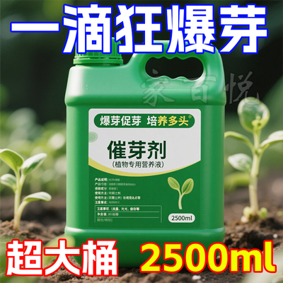 原装催芽剂拉尖素快速出芽催芽爆芽壮芽茶叶增厚嫩芽壮根园艺用品