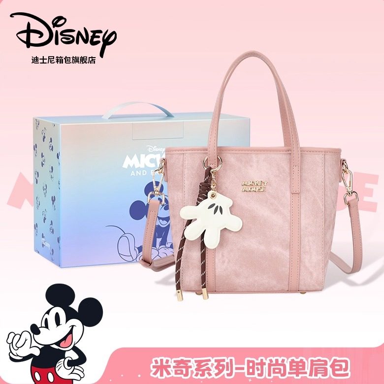 迪士尼米奇斜挎托特包2025新款