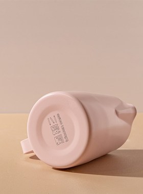 WODEN FE星期三咖啡粉色咖啡拉缸奶泡钢杯圆嘴