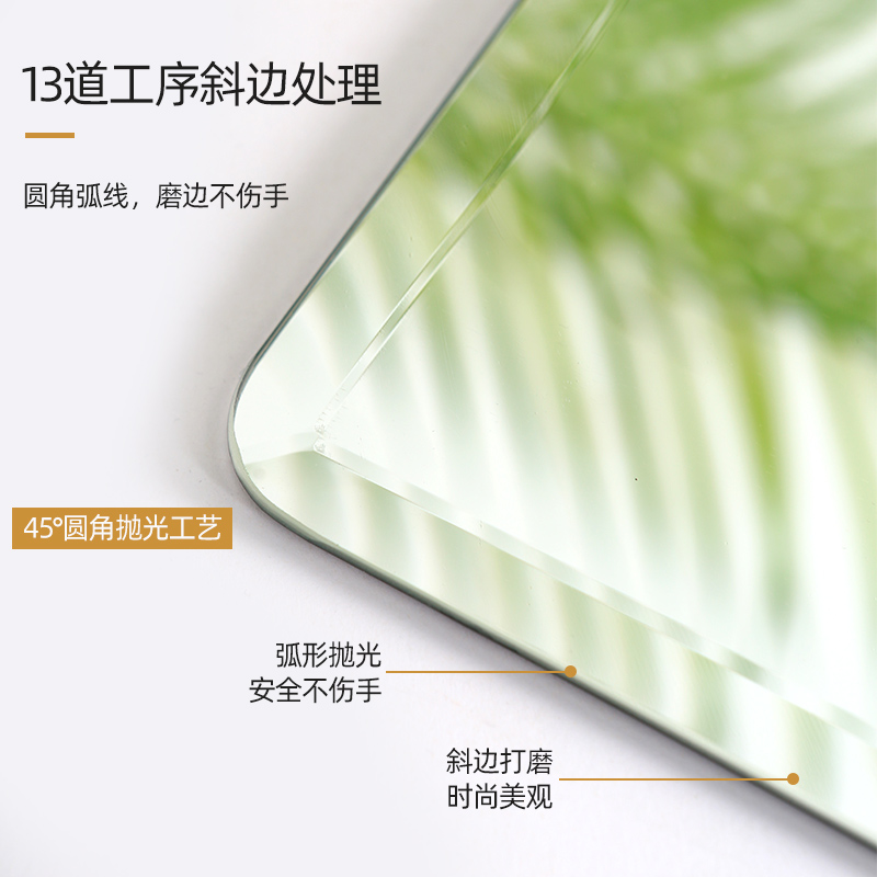 衣柜全身全身镜贴墙自粘女生卧室贴柜门全身镜可关闭内装隐形镜子