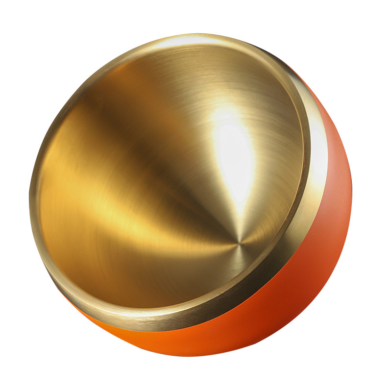 不锈钢桌面垃圾桶家用厨房办公室茶几收纳桶盒餐桌清洁KTV烟灰缸