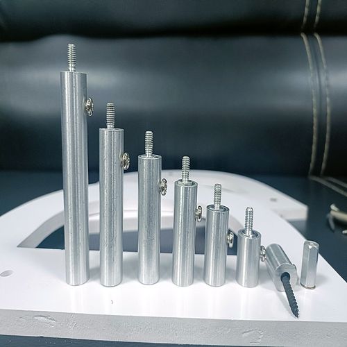 铝套背光字高脚背光字支柱 背发光字支架广告字悬空安装高脚支柱