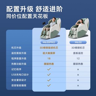 摩摩哒按摩椅家用全身全自动老人多功能太空舱电动按摩沙发M630