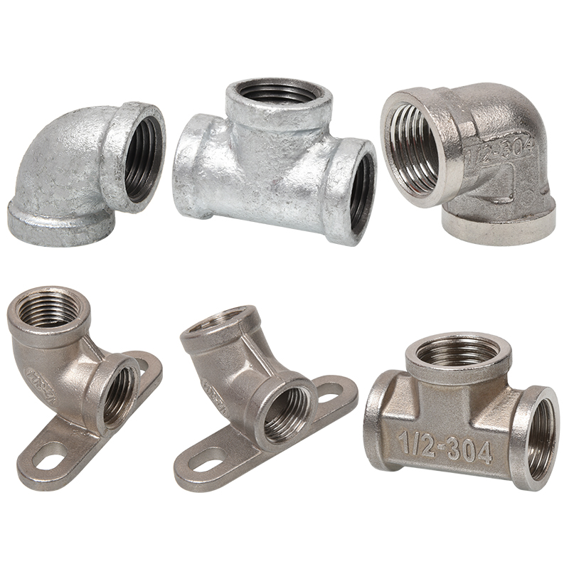 猪用饮水器弯头水管配件不锈钢猪饮水嘴喝水猪圈猪场自动喂水三通