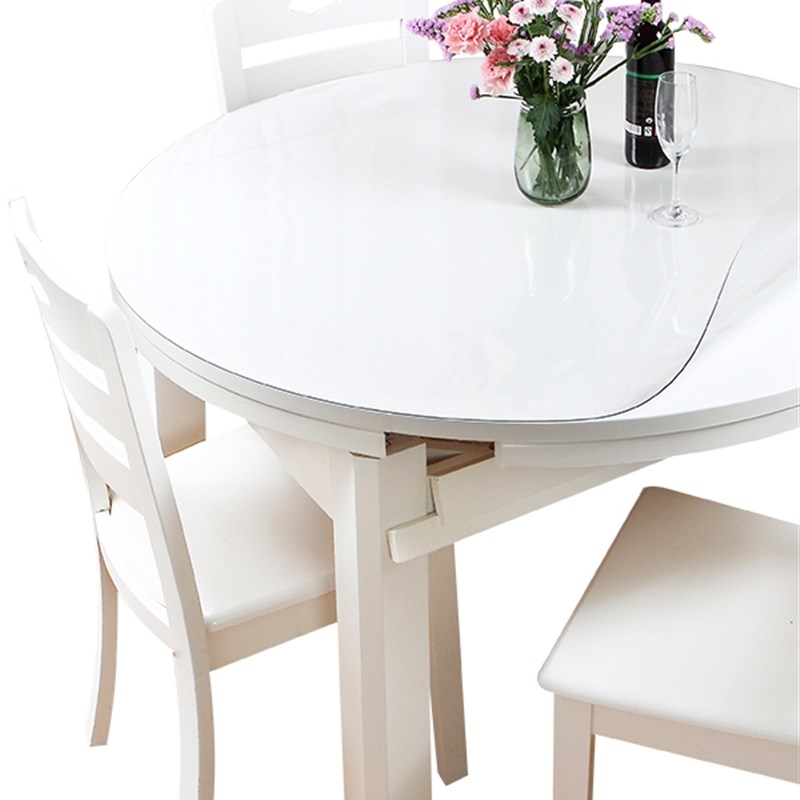 软玻璃PVC透明磨砂餐桌垫茶几垫长方形家用桌布防水防油免洗定制