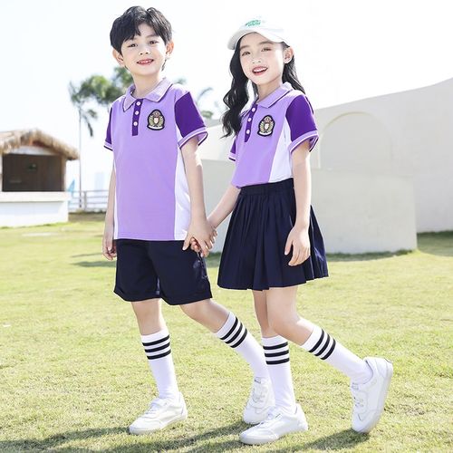 小学生校服夏装校服套装幼儿园园服夏装新款男女童班服幼儿园服