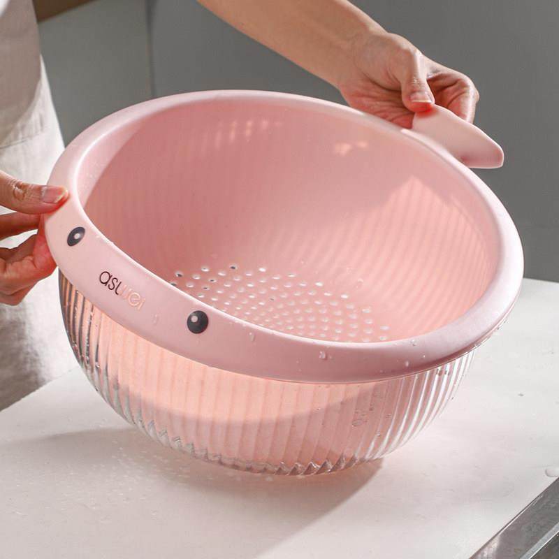 双层洗菜盆沥水篮厨房家用塑料水果盘客厅家用水槽滤水洗菜菜篮子,餐饮具,果盆/果盘/果篮,淘宝优惠券,粉丝福利购,淘宝优惠卷