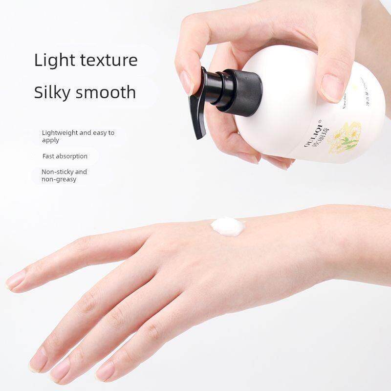 洋甘菊护手霜补水保湿滋润大容量按压式秋冬防干裂男女士专用正品