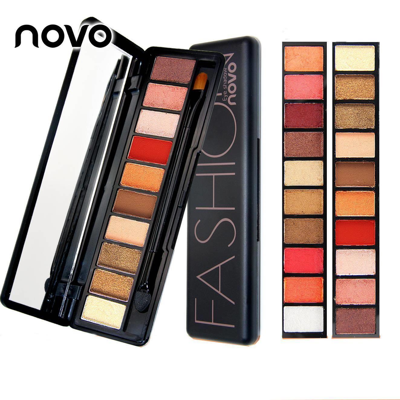 十色珠光大地色眼影盘哑光裸妆防水韩国懒人初学者少女系2023新款