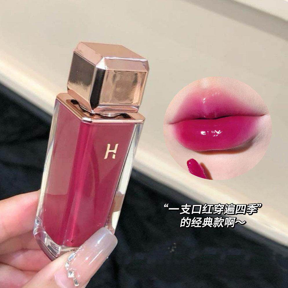 冰透水光镜面唇釉不掉色不沾杯显白持久易上色伪素颜口红唇蜜新手
